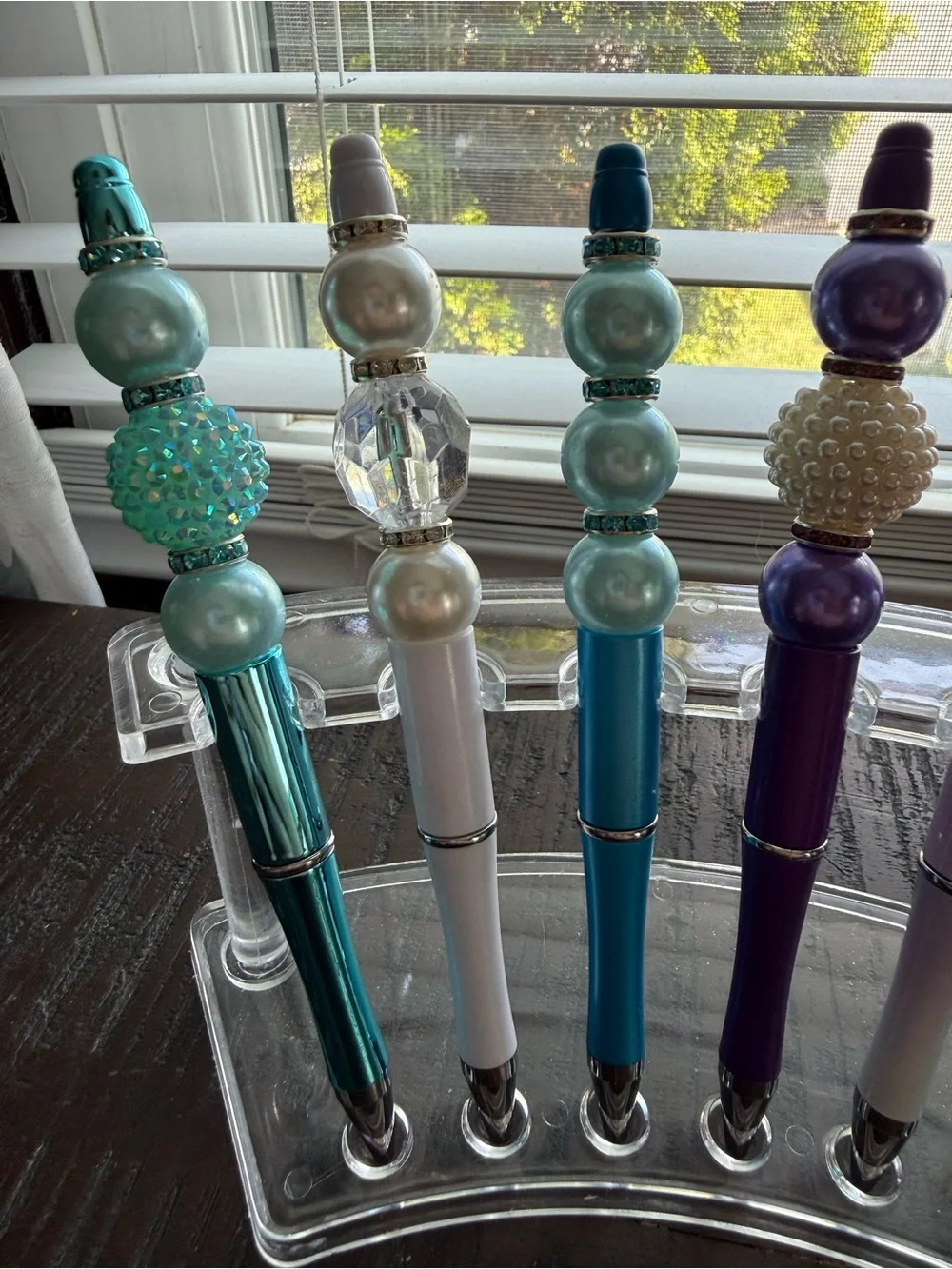 Handmade beaded pearl